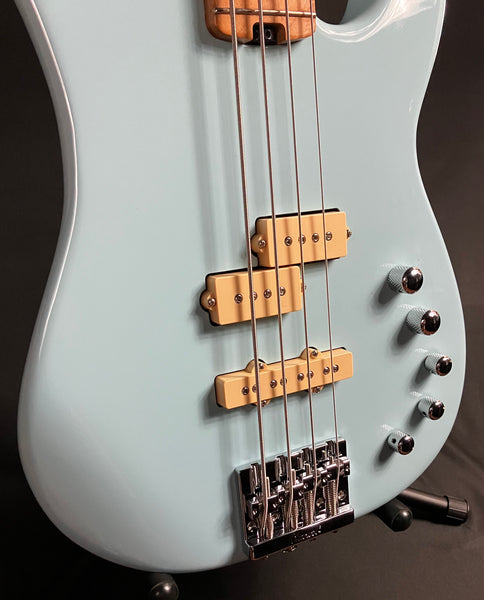 Charvel Pro-Mod San Dimas Bass PJ IV 4-String Bass Guitar Sonic Blue Finish