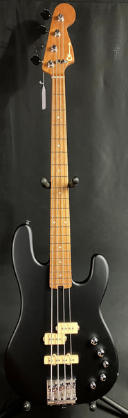 Charvel Pro-Mod San Dimas Bass PJ IV 4-String Bass Guitar Satin Black Finish