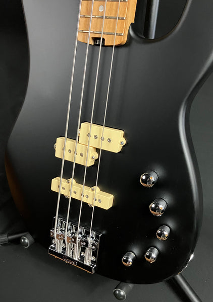 Charvel Pro-Mod San Dimas Bass PJ IV 4-String Bass Guitar Satin Black Finish
