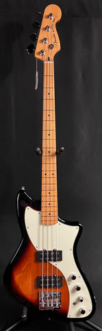 Fender Player Plus Active Meteora Bass 4-String Bass Guitar 3-Tone Sunburst w/ Gig Bag