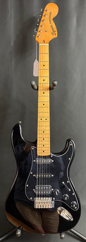 Squier Classic Vibe 70's Stratocaster HSS Electric Guitar Gloss Black (185)