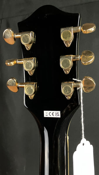 Gretsch G2627TG Center Block 3-Pickup Electric Guitar Gloss Black w/ Gold Hardware