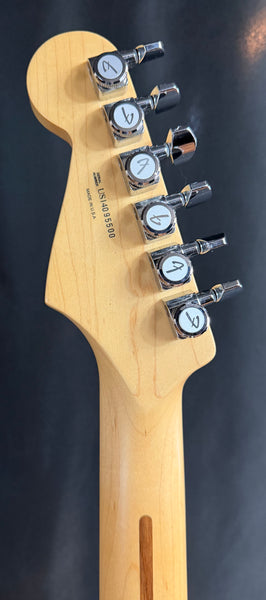 Fender American Deluxe Stratocaster HSS Electric Guitar Olympic Pearl Finish w/ OHSC