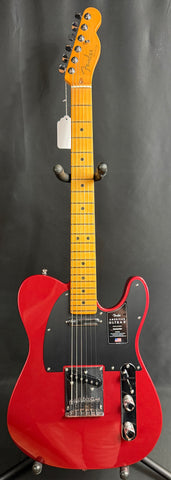 Fender American Ultra II Telecaster Electric Guitar Sinister Red w/ OHSC