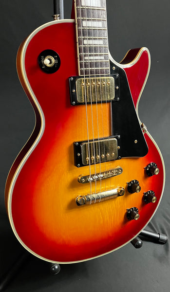 Vintage 1970's Bradley Custom LP-Style MIJ Electric Guitar Cherry Sunburst w/ OHSC