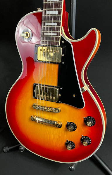 Vintage 1970's Bradley Custom LP-Style MIJ Electric Guitar Cherry Sunburst w/ OHSC