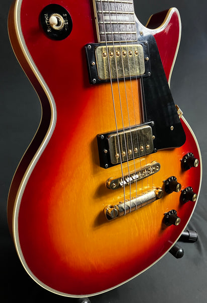 Vintage 1970's Bradley Custom LP-Style MIJ Electric Guitar Cherry Sunburst w/ OHSC