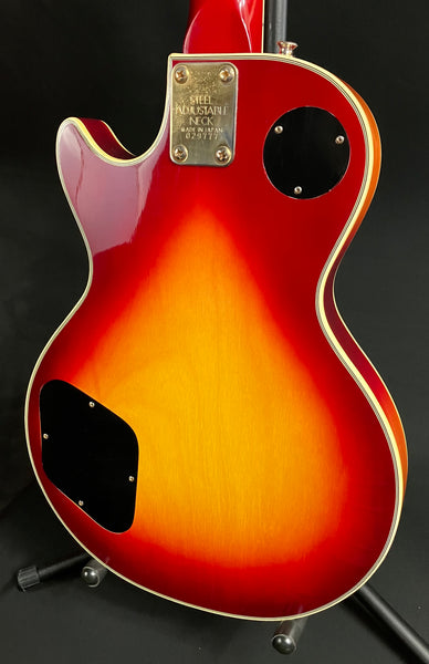 Vintage 1970's Bradley Custom LP-Style MIJ Electric Guitar Cherry Sunburst w/ OHSC