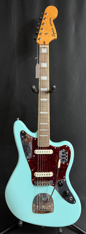 Squier FSR Classic Vibe 70's Jaguar Electric Guitar Daphne Blue Finish (111)