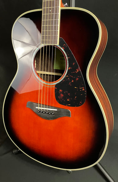 Yamaha FS830TBS Solid Top Concert Acoustic Guitar Tobacco Sunburst Finish