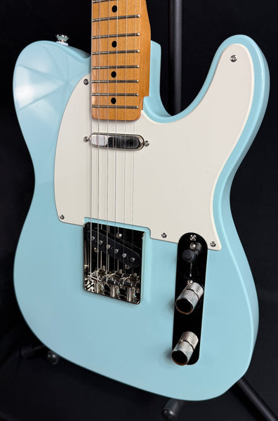 Squier Classic Vibe 50's Telecaster Electric Guitar Sonic Blue Finish (338)