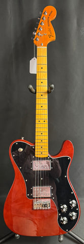 Fender American Vintage II 1975 Telecaster Deluxe Electric Guitar Mocha w/ OHSC