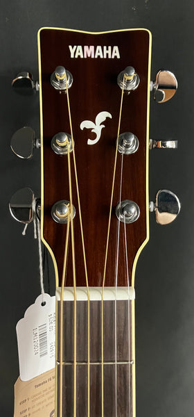 Yamaha FS830TBS Solid Top Concert Acoustic Guitar Tobacco Sunburst Finish