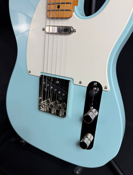 Squier Classic Vibe 50's Telecaster Electric Guitar Sonic Blue Finish (338)
