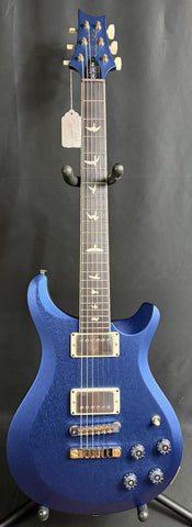 PRS S2 McCarty 594 Thinline Satin Electric Guitar Metallic Midnight Finish w/ Gig Bag