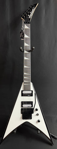 Jackson JS32KV King V Electric Guitar White w/ Black Bevels