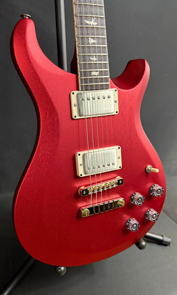 PRS S2 McCarty 594 Thinline Satin Electric Guitar Red Apple Metallic w/ Gig Bag