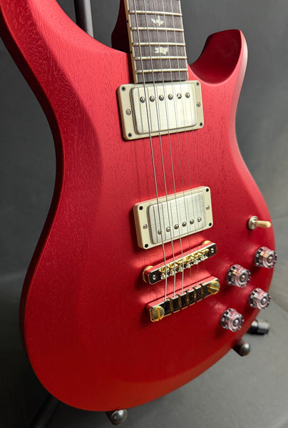 PRS S2 McCarty 594 Thinline Satin Electric Guitar Red Apple Metallic w/ Gig Bag