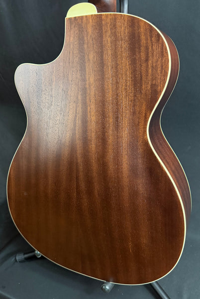 Guild OM-240CE Orchestra Cutaway Acoustic-Electric Guitar Antique Charcoal Burst w/ Case