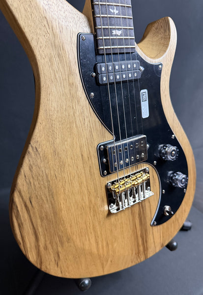 PRS S2 Vela Exotic Black Limba Limited Edition Electric Guitar Natural Satin w/ Gig Bag