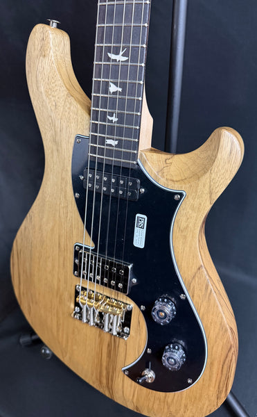 PRS S2 Vela Exotic Black Limba Limited Edition Electric Guitar Natural Satin w/ Gig Bag
