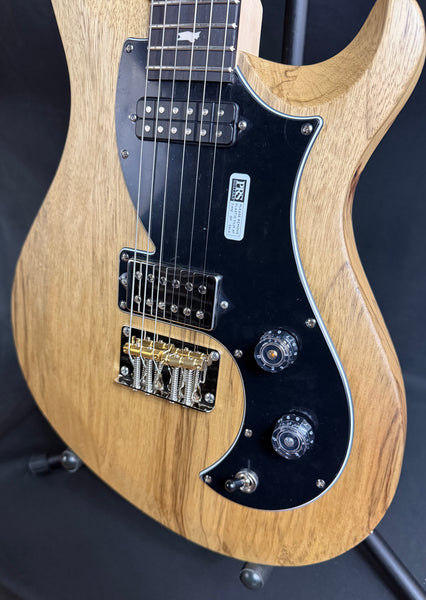 PRS S2 Vela Exotic Black Limba Limited Edition Electric Guitar Natural Satin w/ Gig Bag