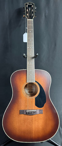 Fender PD-220E Dreadnought Acoustic-Electric Guitar Aged Cognac Burst w/ OHSC