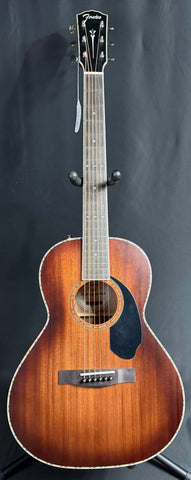 Fender PS-220E Paramount Parlor Acoustic-Electric Guitar Aged Cognac Burst w/ OHSC