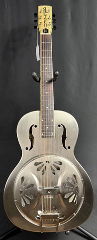 Gretsch G9221 Bobtail Steel Body Round Neck Resonator Guitar w/ Fishman Nashville Pickup