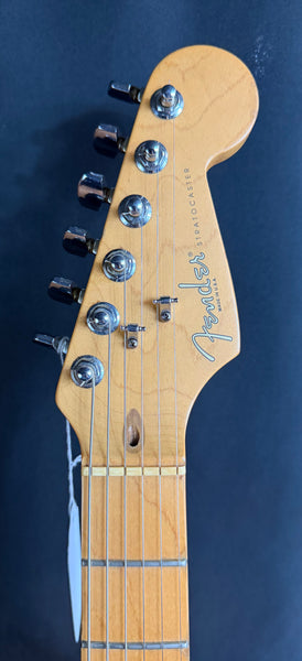 Fender American Standard Stratocaster Electric Guitar Gloss Black w/ OHSC