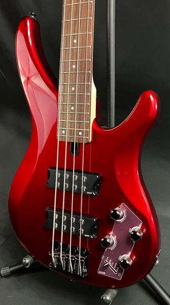 Yamaha TRBX304CAR 4-String Electric Bass Guitar Candy Apple Red