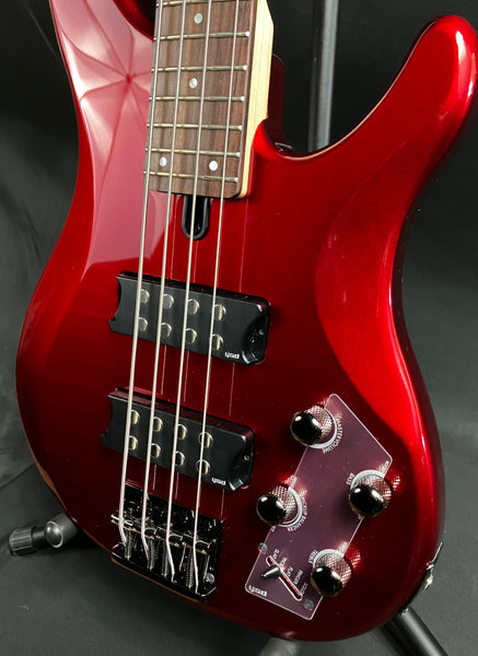 Yamaha TRBX304CAR 4-String Electric Bass Guitar Candy Apple Red