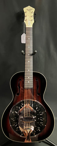 Recording King RR-41-VS Rattlesnake Small Body Resonator Guitar Vintage Sunburst