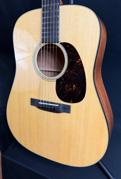 Martin D-18 (2025) Dreadnought Acoustic Guitar Gloss Natural Finish w/ Case