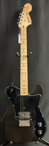 Squier Paranormal Esquire Deluxe Electric Guitar Metallic Black Finish