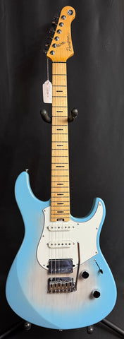 Yamaha PACP12M Pacifica Professional HSS Electric Guitar Beach Blue Burst Finish w/ Case