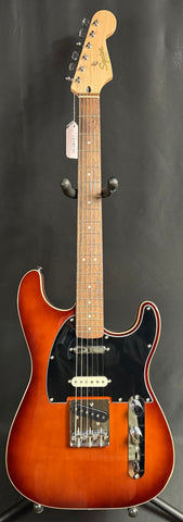 Squier Paranormal Custom Nashville Stratocaster Electric Guitar Chocolate 2-Color Sunburst (493)