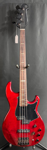 Yamaha BB734A Broad Bass 4-String Bass Guitar Fired Red Finish w/ Gig Bag (086)