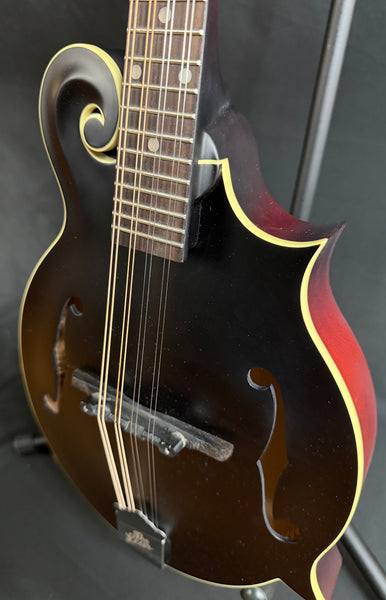 The Loar LM-549 Contemporary F-Style Mandolin Matte Black Finish