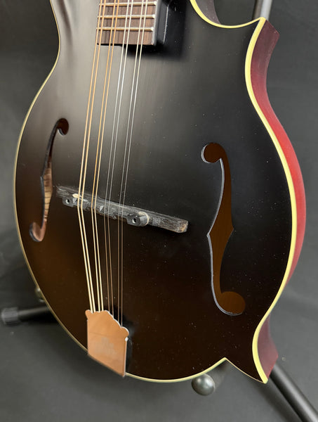 The Loar LM-549 Contemporary F-Style Mandolin Matte Black Finish