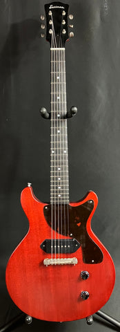 Eastman SB55DC/TV Doublecut Electric Guitar Vintage Red Antique Varnish w/ Case