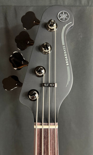 Yamaha BB734A Broad Bass 4-String Bass Guitar Translucent Matte Black w/ Gig Bag (049)