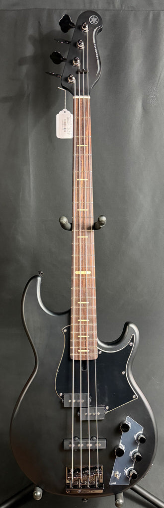 Yamaha BB734A Broad Bass 4-String Bass Guitar Translucent Matte Black w/ Gig Bag (123)