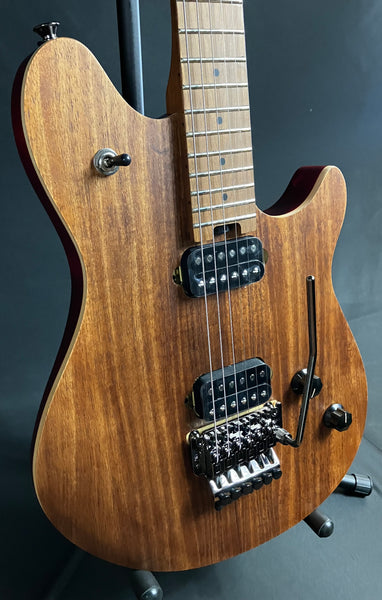 EVH Wolfgang Standard Exotic Koa Electric Guitar Satin Natural Finish
