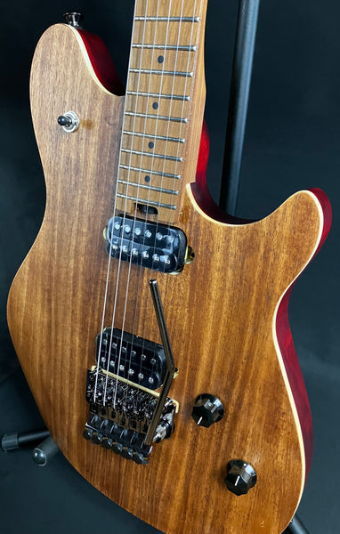 EVH Wolfgang Standard Exotic Koa Electric Guitar Satin Natural Finish