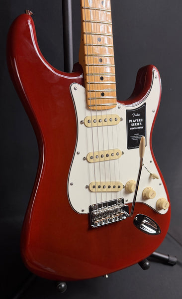Fender Player II Stratocaster Electric Guitar Transparent Mocha Burst Finish