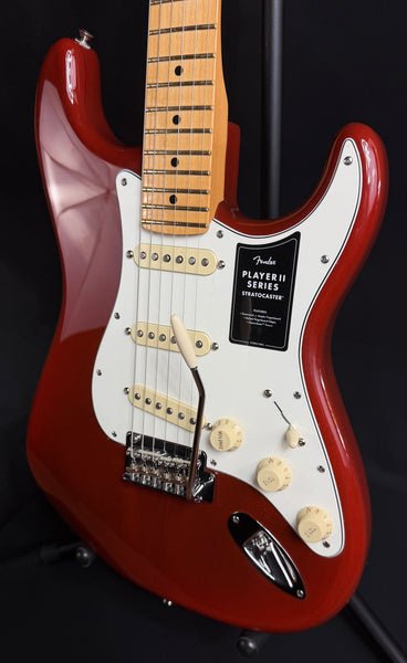 Fender Player II Stratocaster Electric Guitar Transparent Mocha Burst Finish