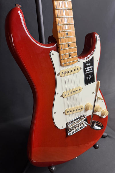 Fender Player II Stratocaster Electric Guitar Transparent Mocha Burst Finish