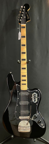 Squier FSR Classic Vibe Bass VI Electric Guitar Gloss Black w/ Matching Headstock
