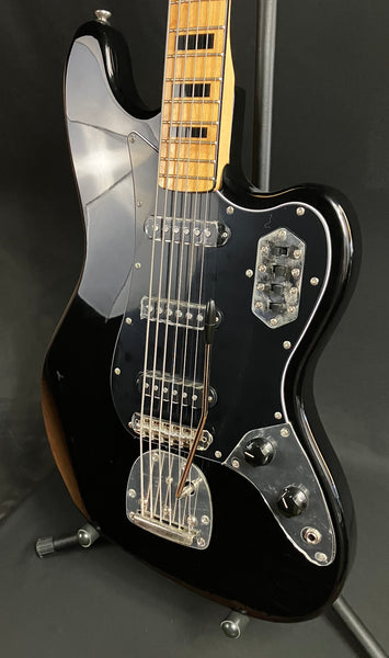 Squier FSR Classic Vibe Bass VI Electric Guitar Gloss Black w/ Matching Headstock